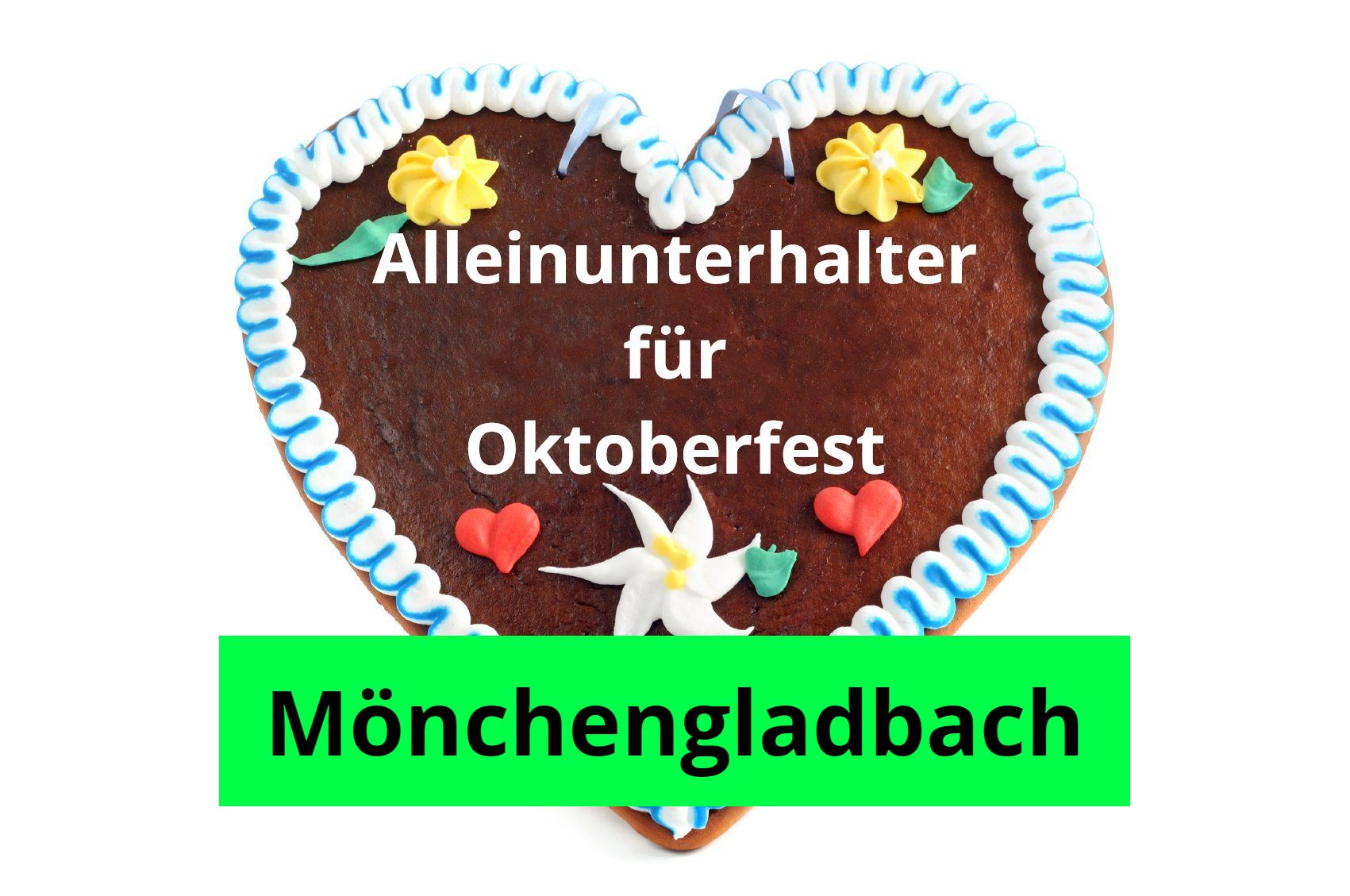 Alleinunterhalter für Oktoberfest in Mönchengladbach