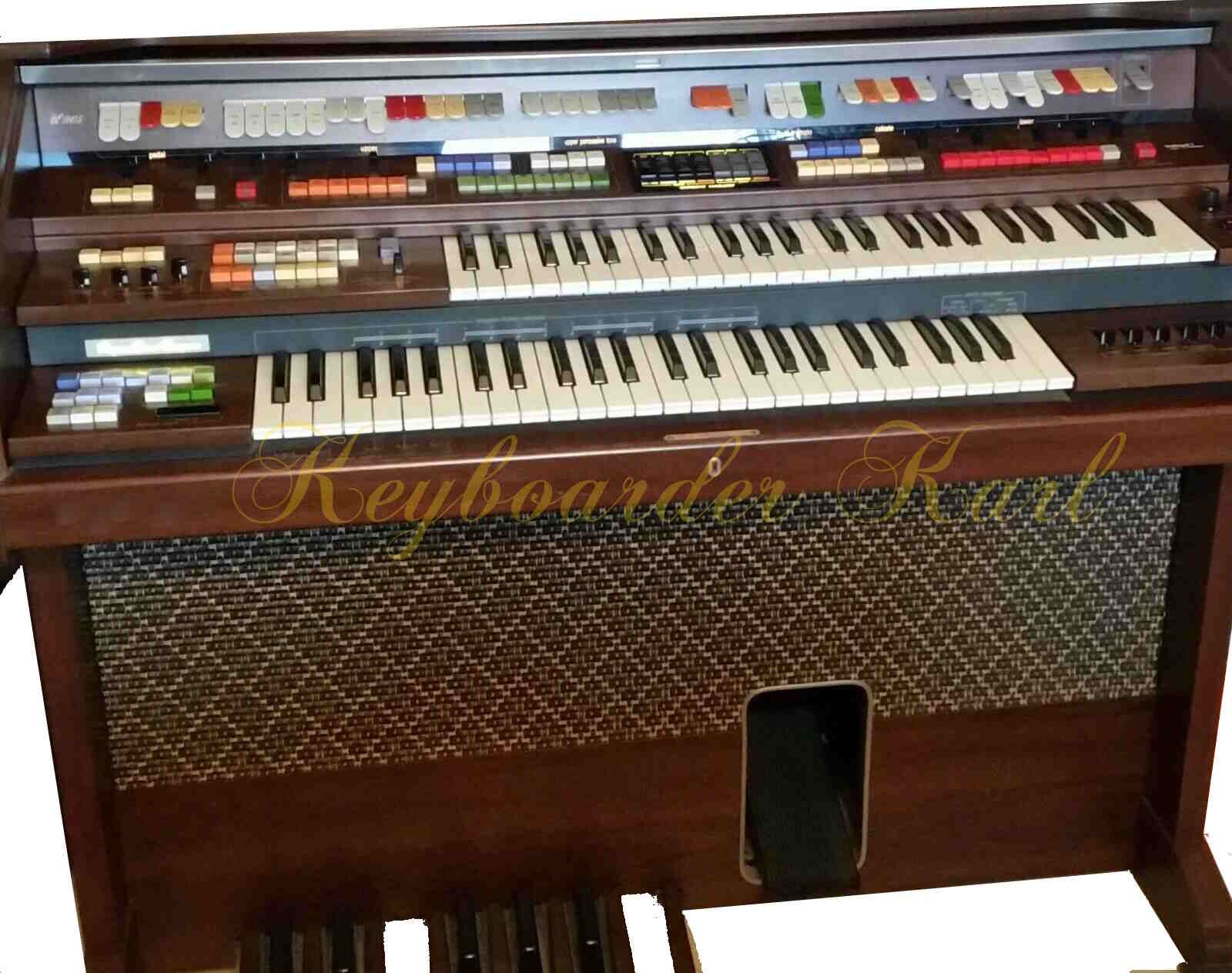 2 Manualige Orgel Keyboarder Karl