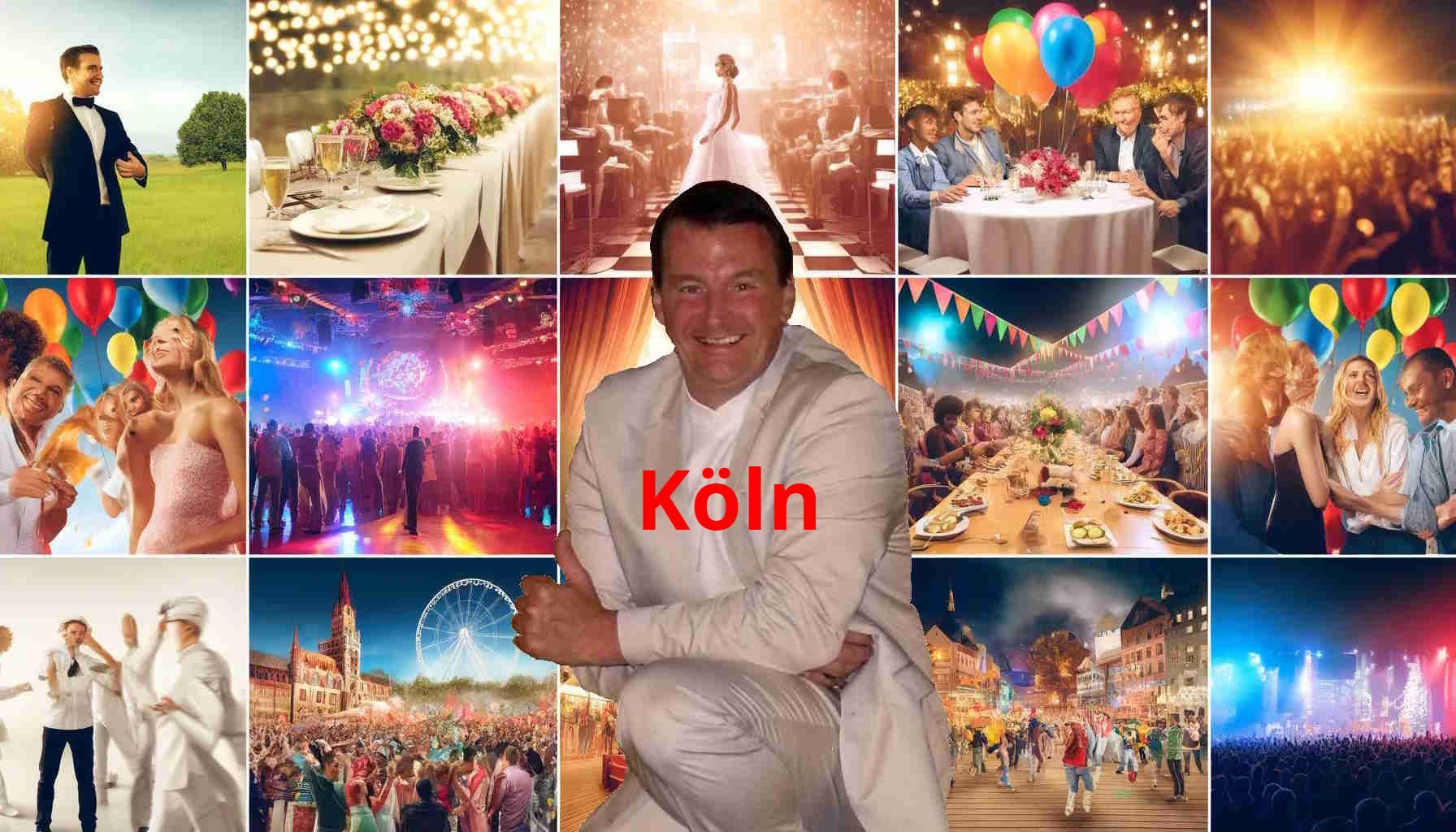 Alleinunterhalter Köln - DJ Köln - Live Musik und DJ Koeln - top Referenzen und Google Bewertungen