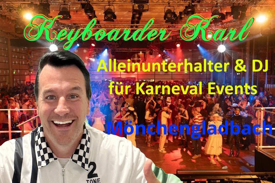 Alleinunterhalter für Karneval in Mönchengladbach