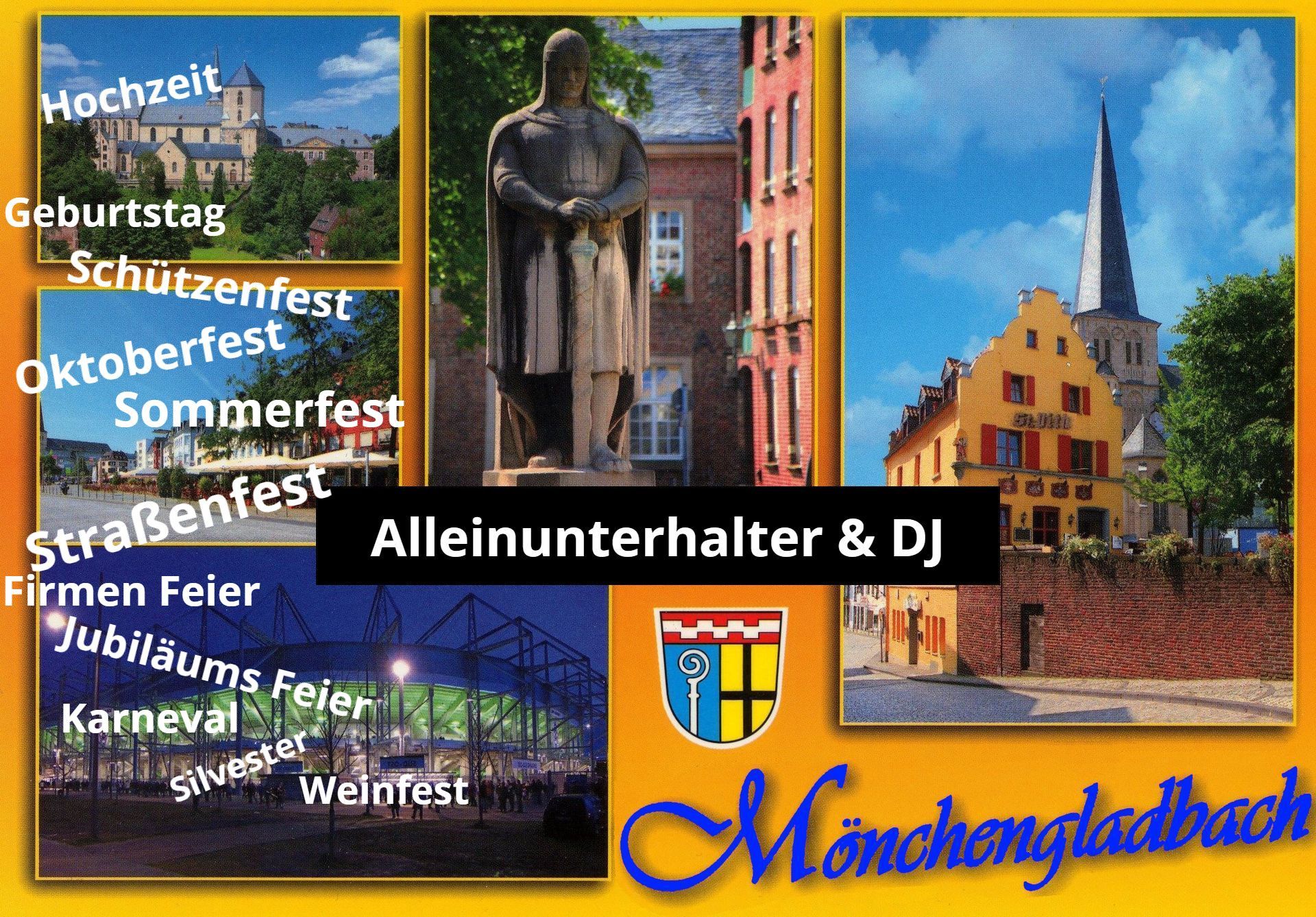 Alleinunterhalter Mönchengladbach - Live Musik und DJ