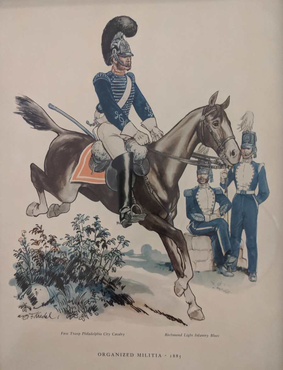 Philadelphia Frist City Troop Cavalry