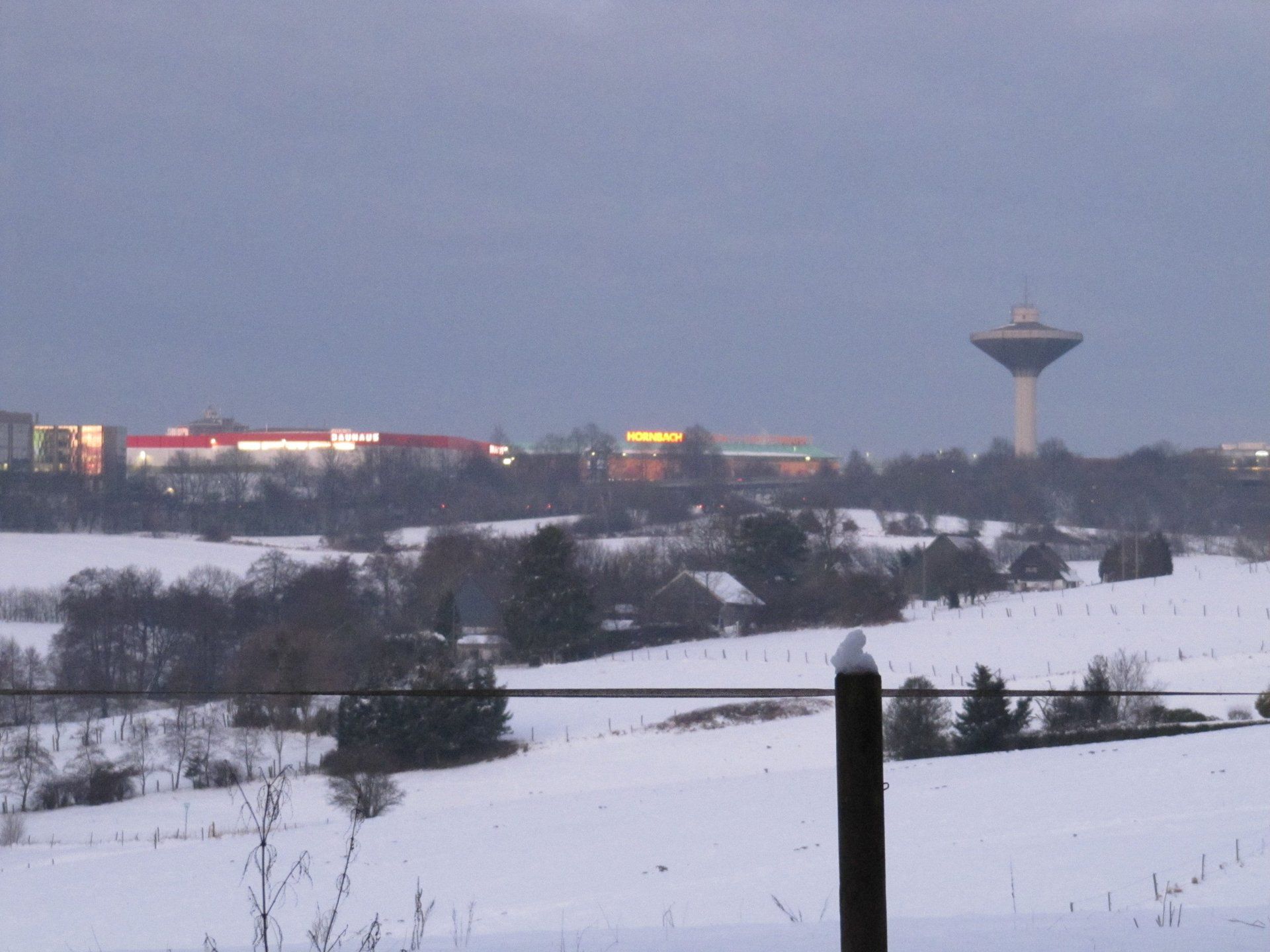 Skyline Ronsdorf./ . Lichtscheid  im Winter