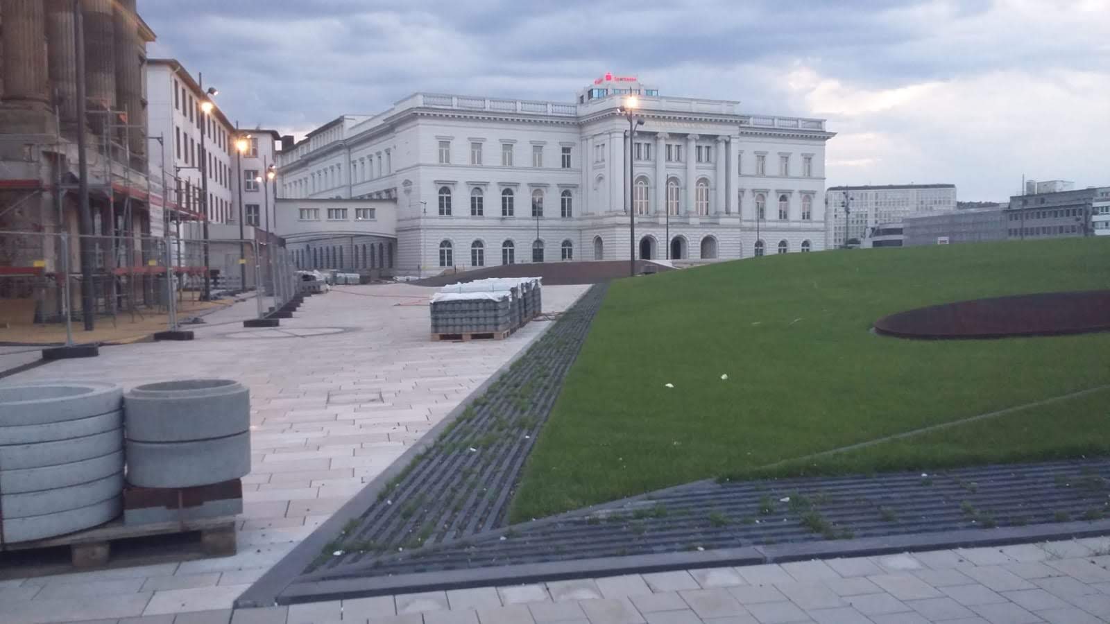 Bahnhof Döppersberg. Hier noch währen des Umbaus.