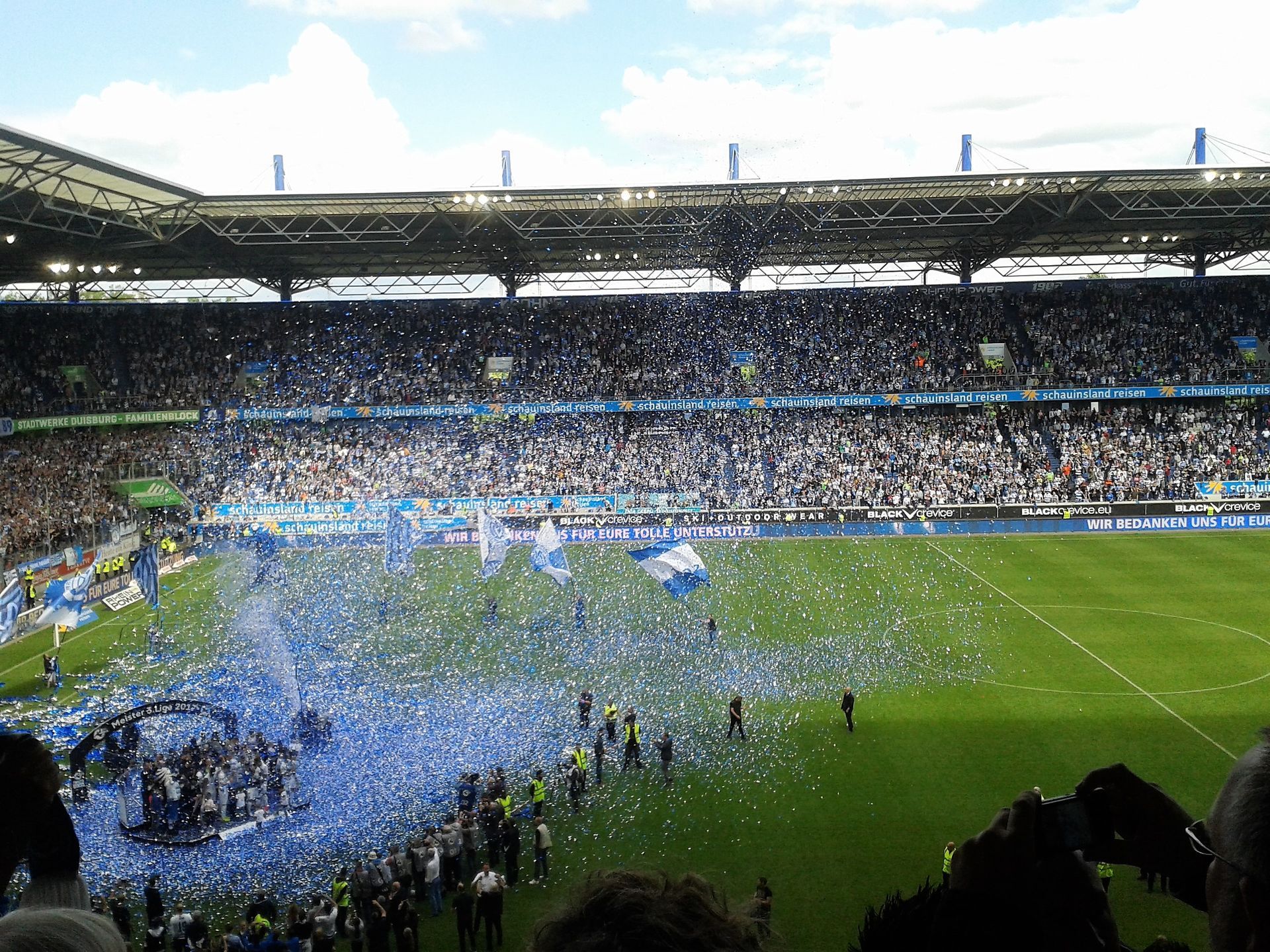 MSV Duisburg Aufstieg