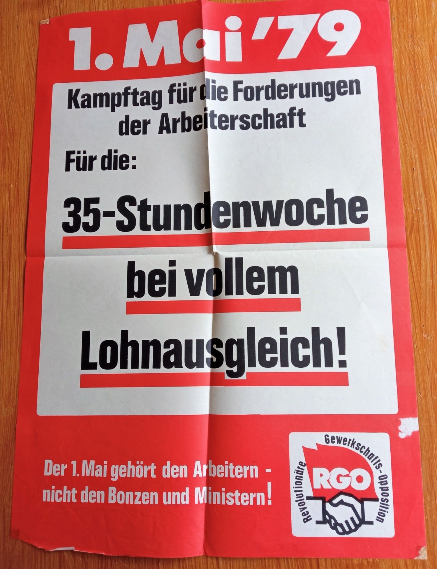 Revoluzzer Zeit RGO 1979