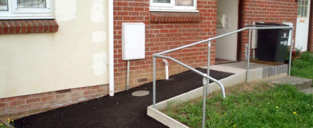 Disabled Ramps/Graduated Steps