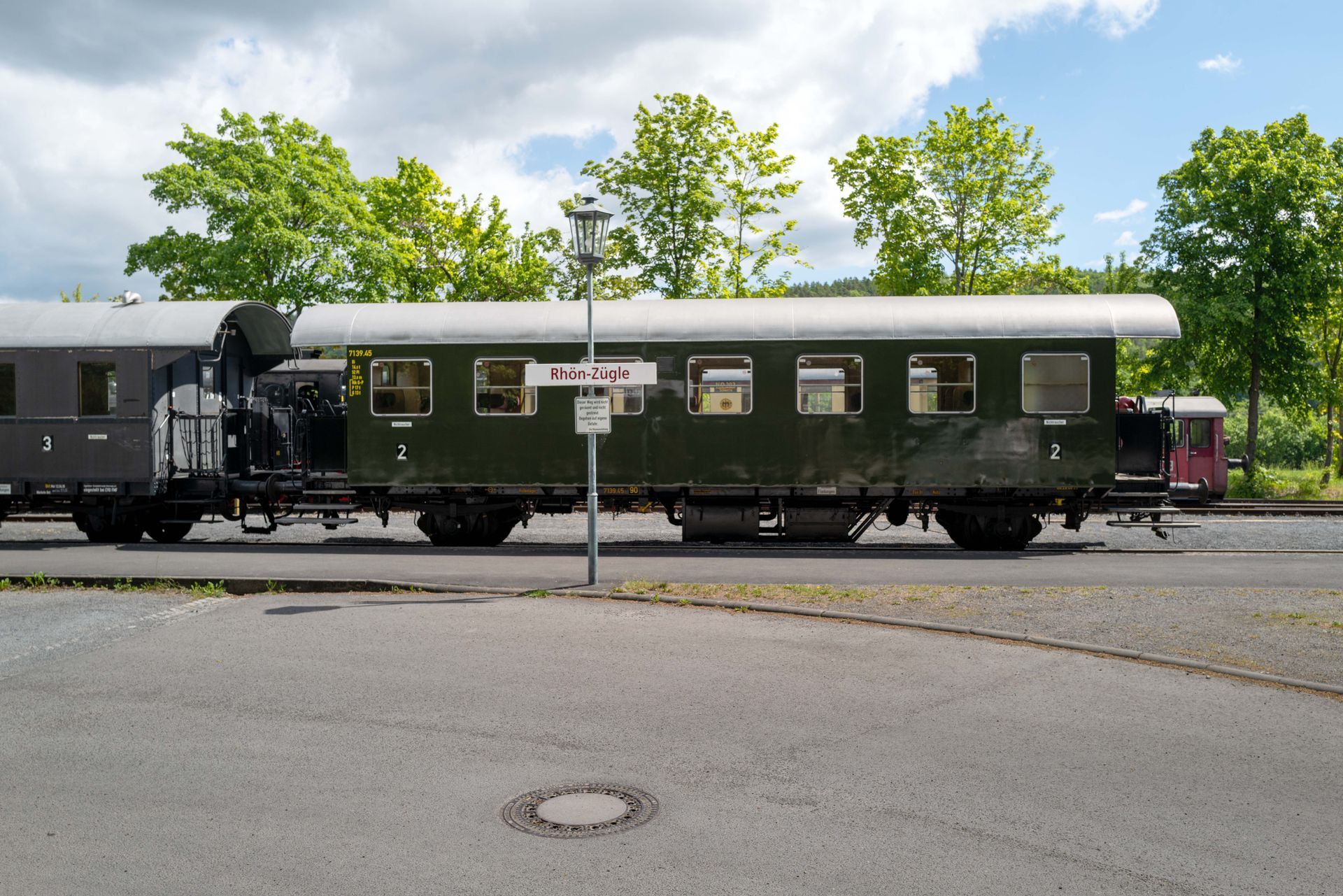 Museumsbahnhof in Fladungen in der Rhön