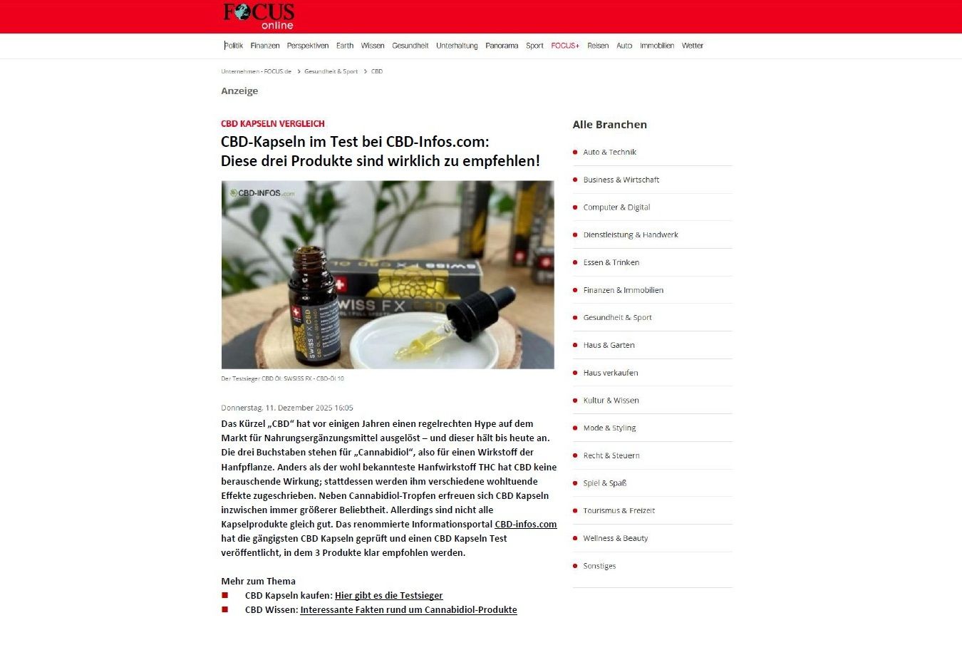 Bild Advertorial