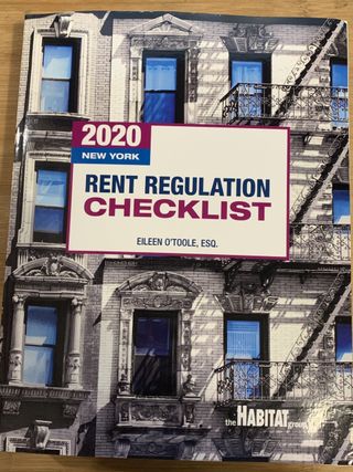 2020 Rent Regulation Checklist Cover