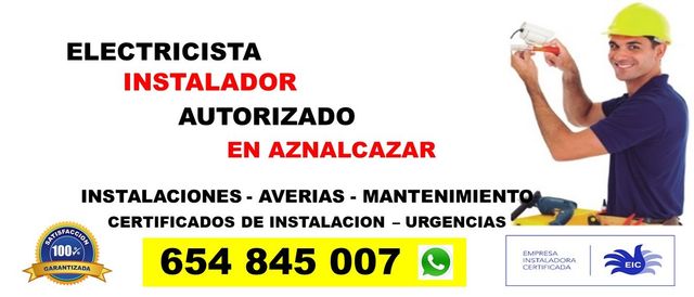 Electricista Aznalcazar Instalador Autorizado Economico