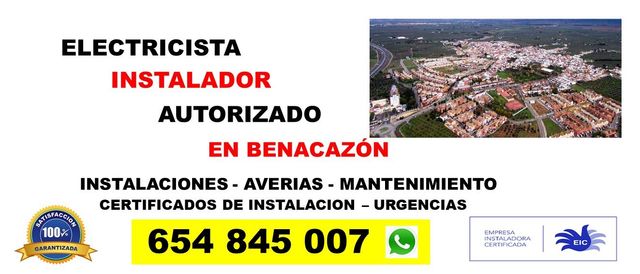 Electricista Benacazon Economico Instalador Autorizado