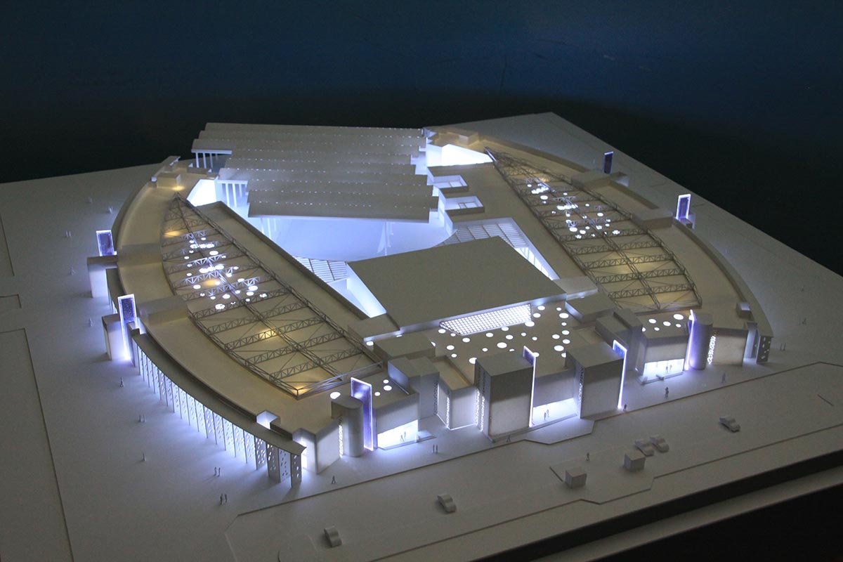 Maqueta arquitectura