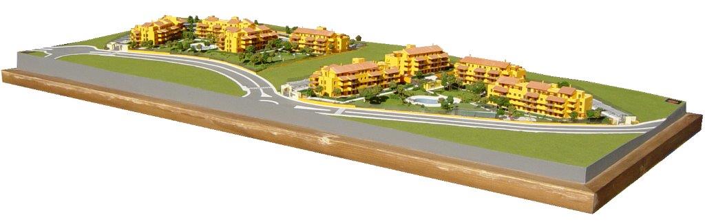 Maqueta urbanización
