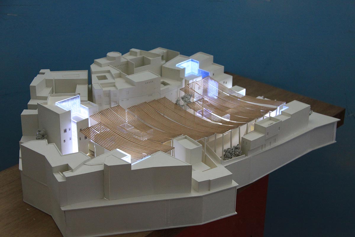 Maqueta arquitectura