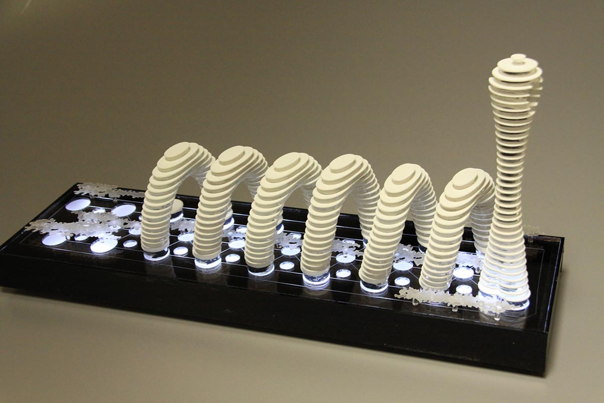 Maqueta centros comerciales