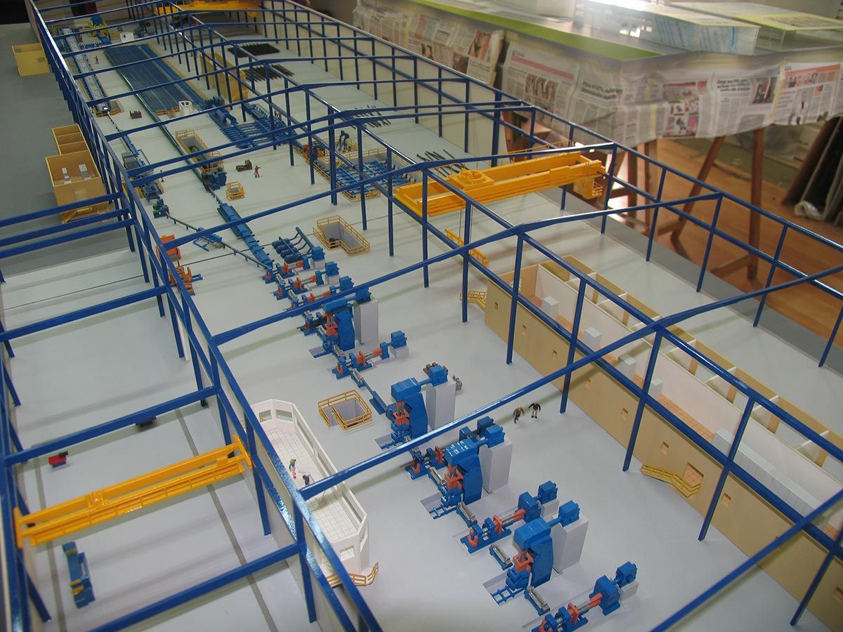 Maqueta industrial