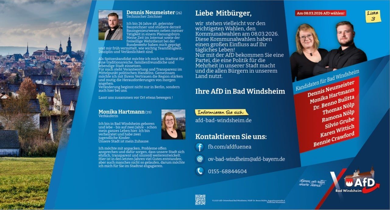 Wahlprogramm Außenseite
