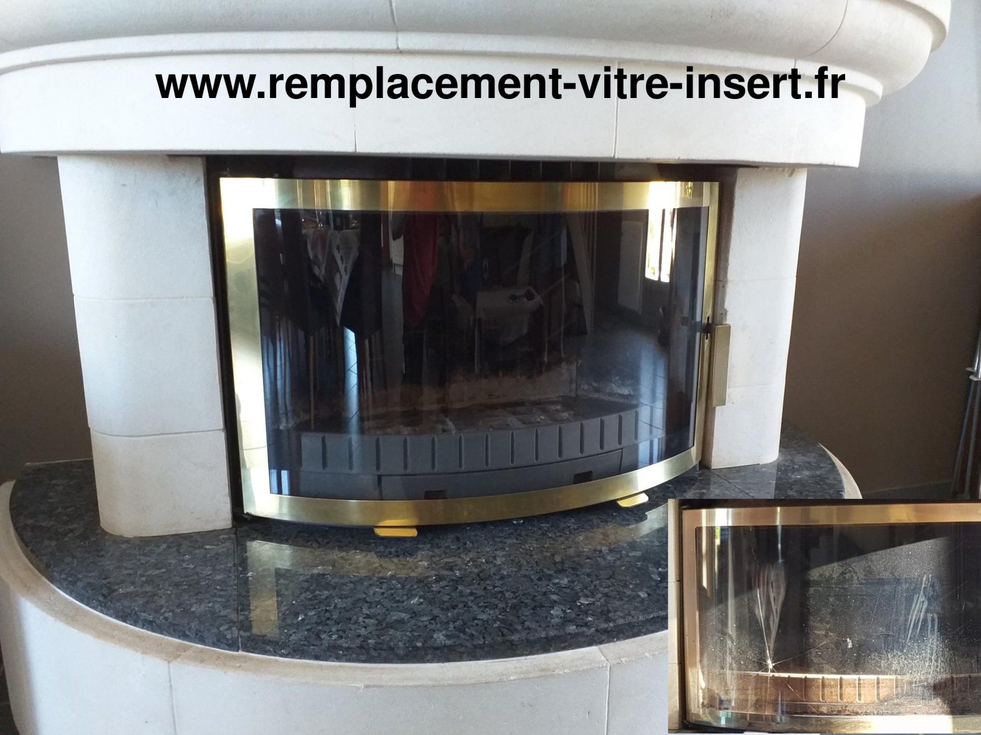 Remplacement vitre d'insert pose à domicile, installe verre cheminée — free download