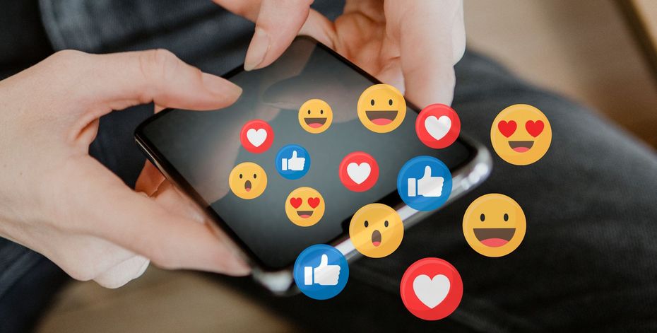 Lassen Sie uns sprechen Social Media Nutzung
