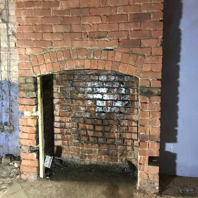 Reinstated Chimney Breast O'Neill Brickwork & Stove Installations Ltd