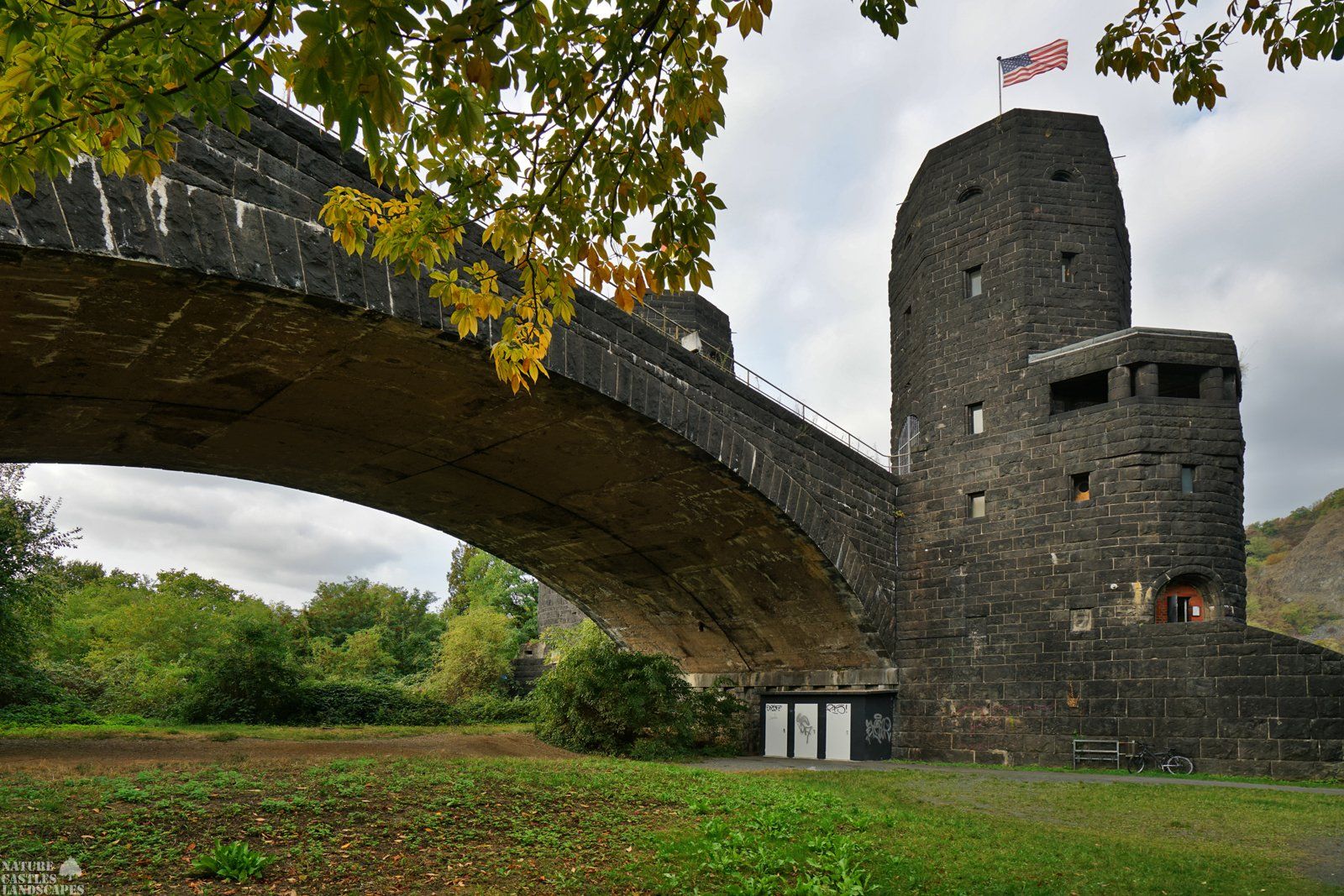 The historic bridge at Remagen