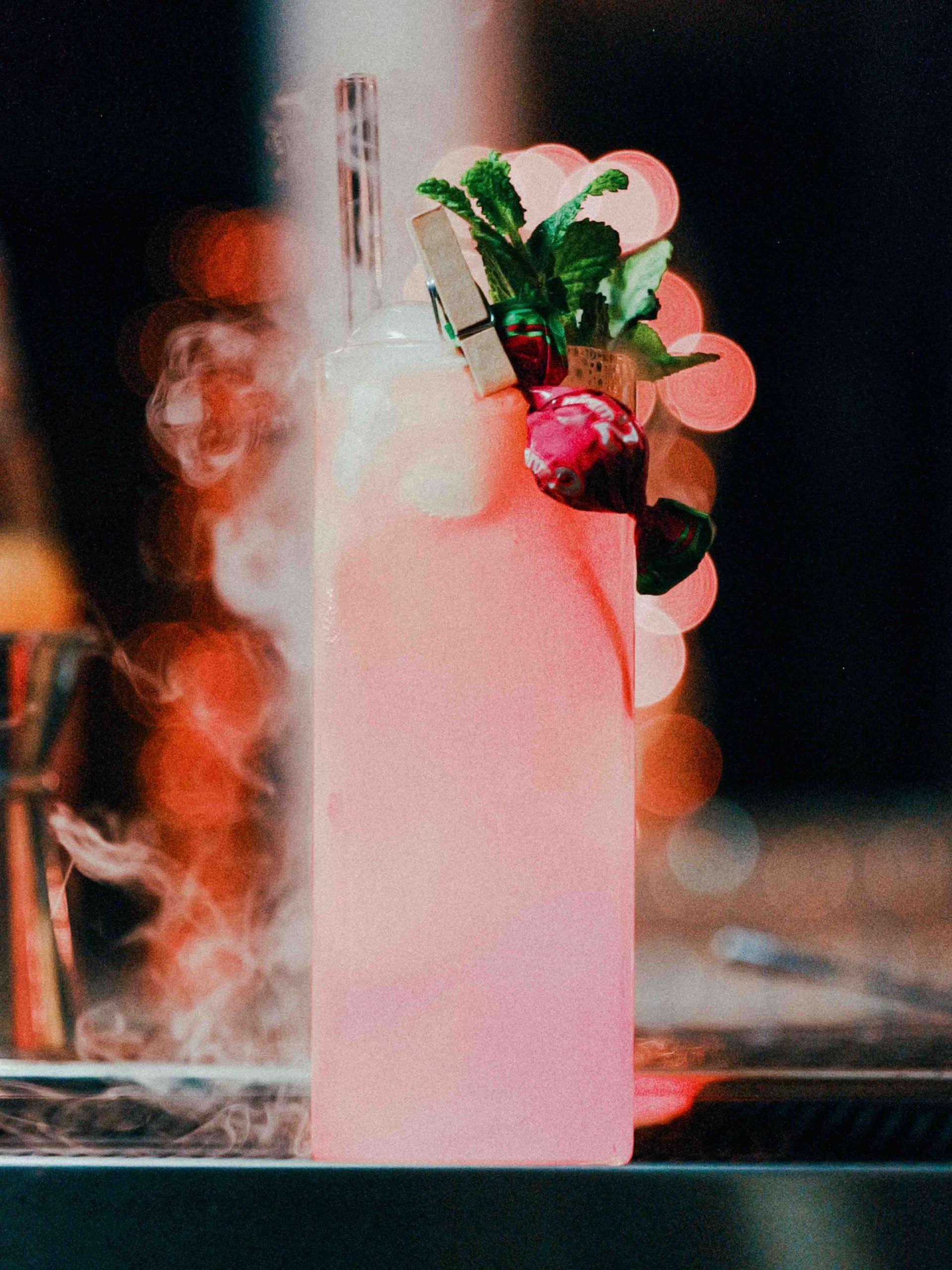 Ein Molekularer Cocktail mit einem besonderen twist den Kinder auch lieben würden