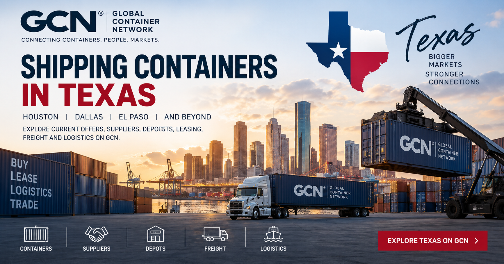 Container Network Texas TEXAS Container Network