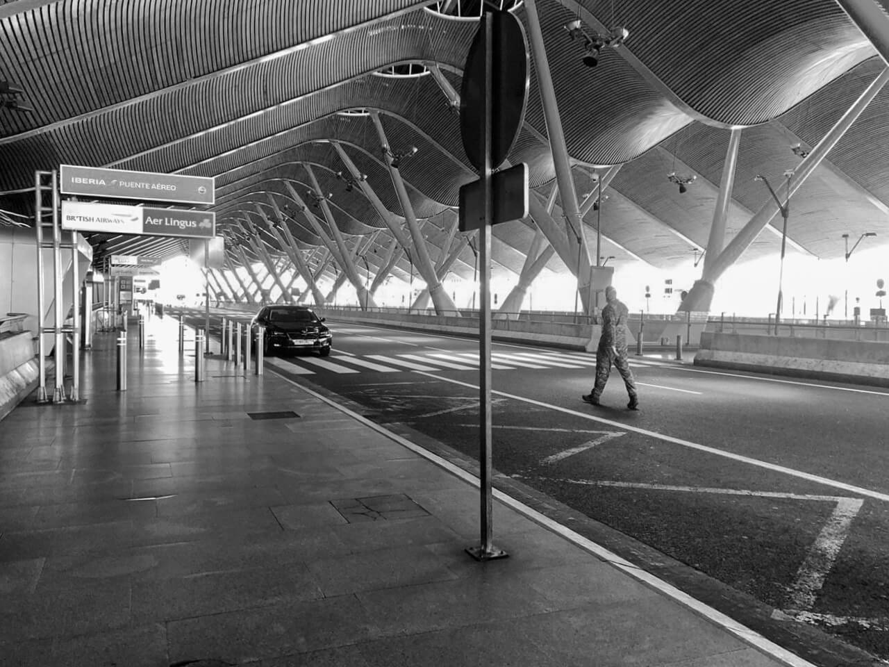 Aeropuerto Madrid-Barajas COVID