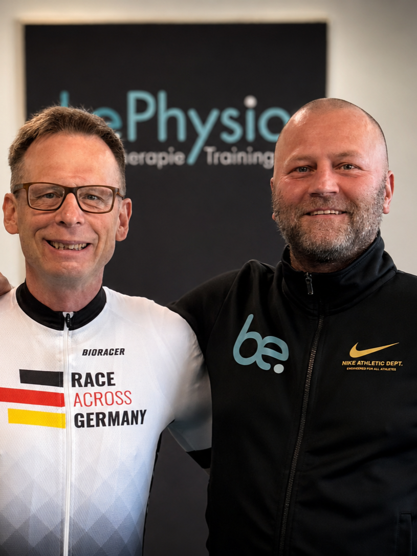 Dietmar Bögle – be.Physio Ottobrunn Portrait von Dietmar 'Didi' Bögle, Physiotherapeut und Gründer von be.Physio in Ottobrunn