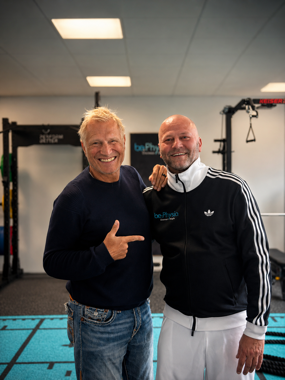 Dietmar Bögle – be.Physio Ottobrunn Portrait von Dietmar 'Didi' Bögle, Physiotherapeut und Gründer von be.Physio in Ottobrunn