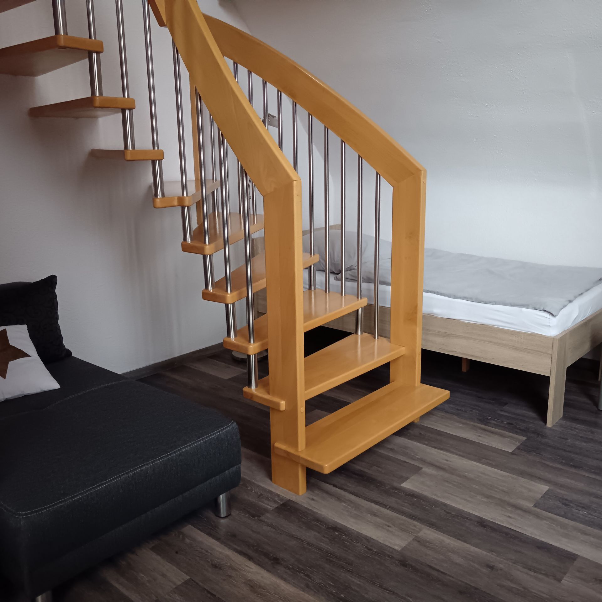 Zugang zur Maisonette. 2. Schlafzimmer