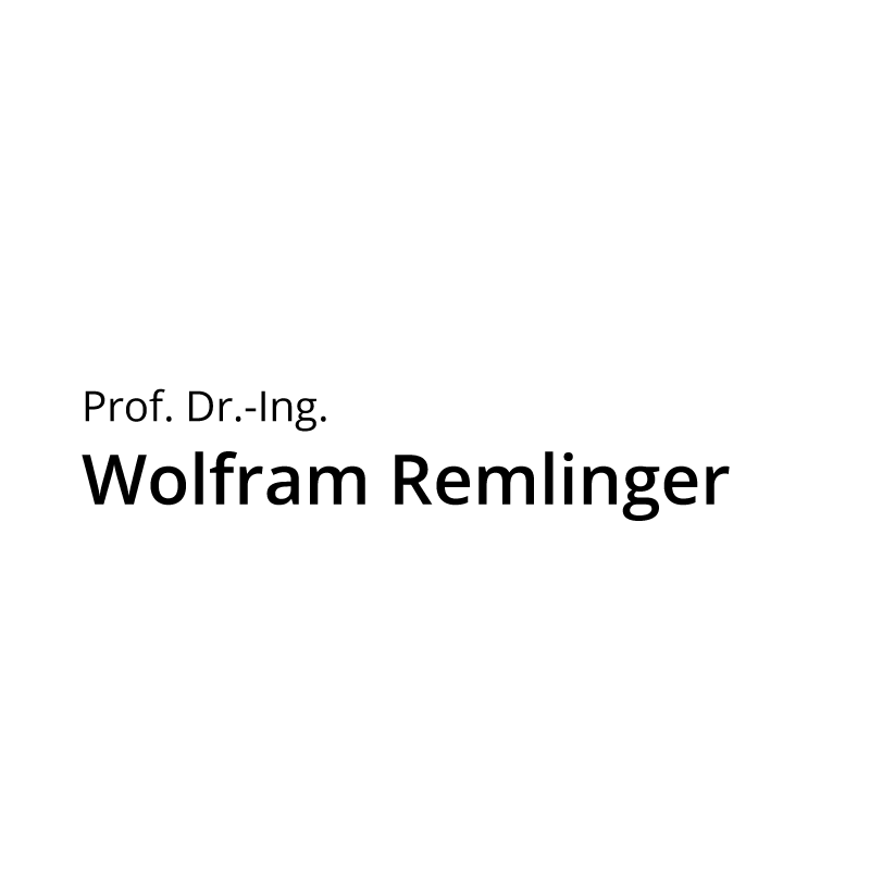 Prof. Dr.-Ing.  Wolfram Remlinger