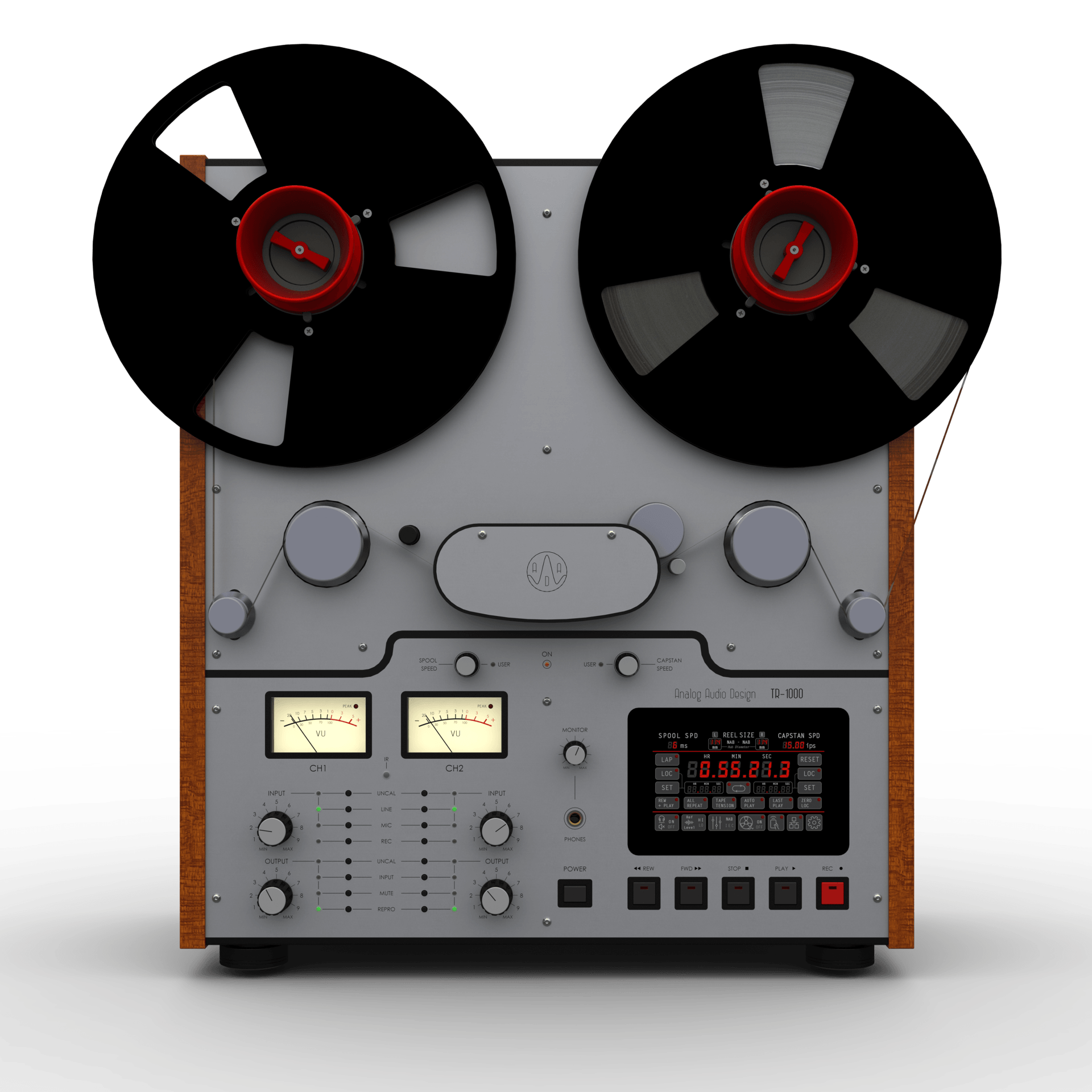 New Open Reel To Reel Tape Recorder And Player