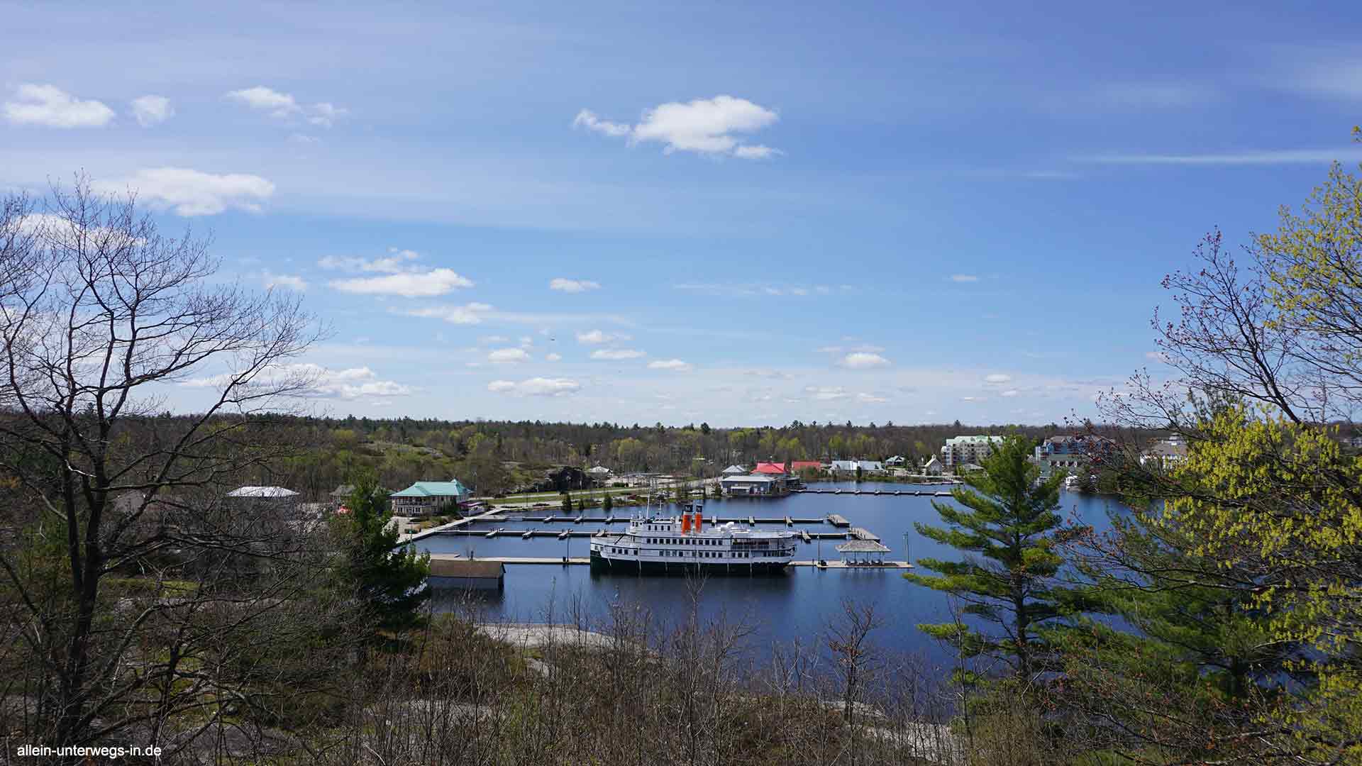 Kanada, Gravenhust, Blick zum Lake Muskoka, Steamship #Ontario