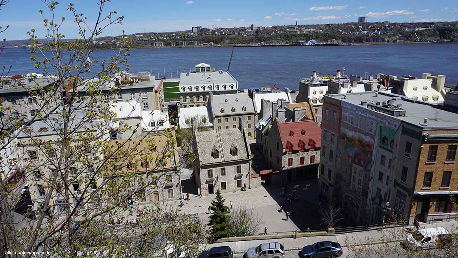Kanada, Québec City, Blick auf die Rue Notre Dame (Basse-Ville) #Quebec