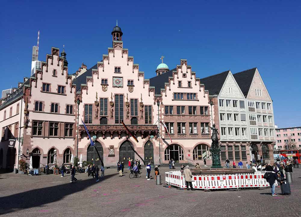 Römerberg mit Römer, Frankfurt am Main