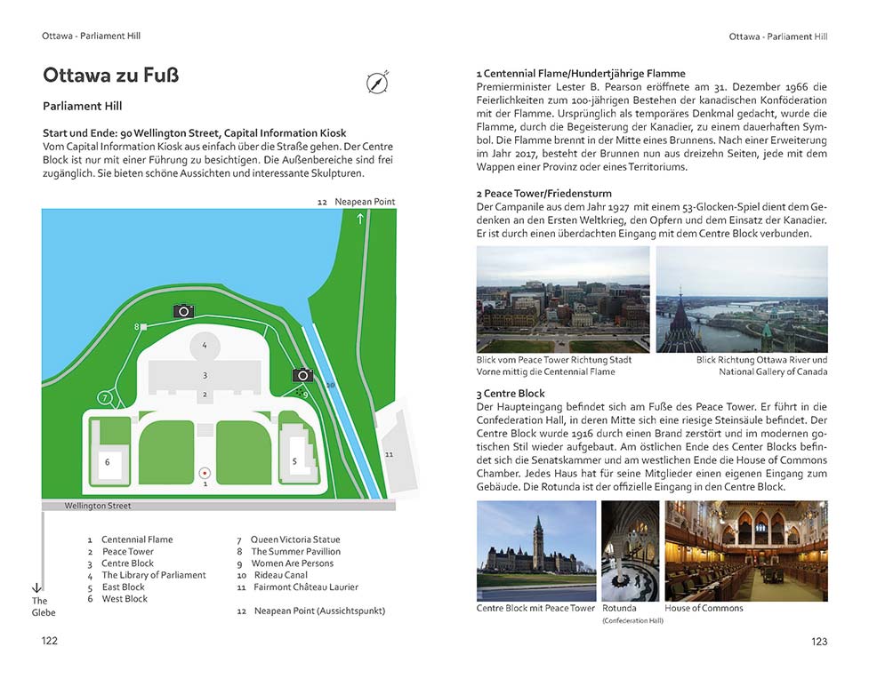Ottawa zu Fuss entdecken, Hauptstadt Kanadas