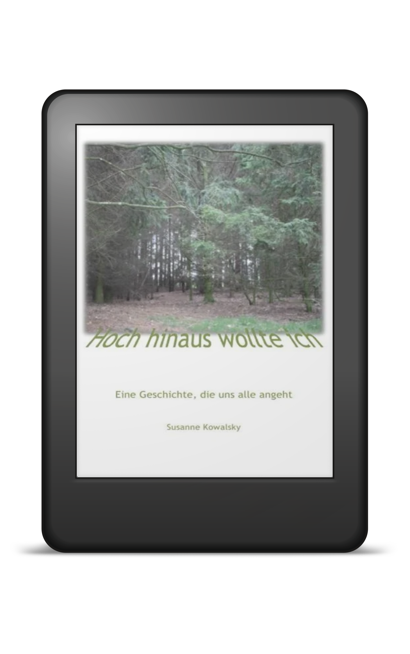 Ein Wald auf weißem Hintergrund.