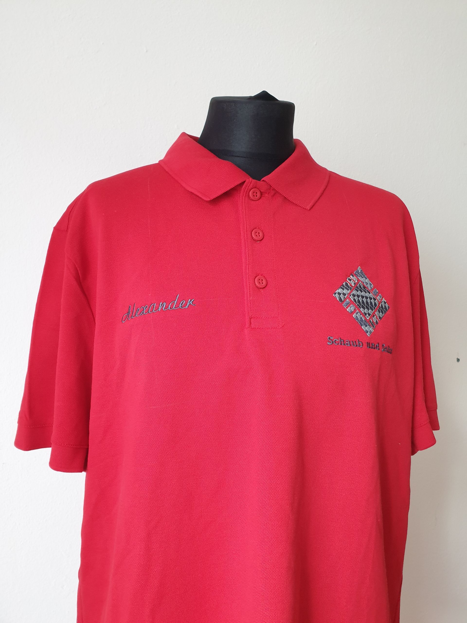 Arbeits T-Shirts mit Firmenlogo bestickt, Schaub und Sohn GbR, Gersthofen - Stickerei Augsburg - Stickerei Baumeister