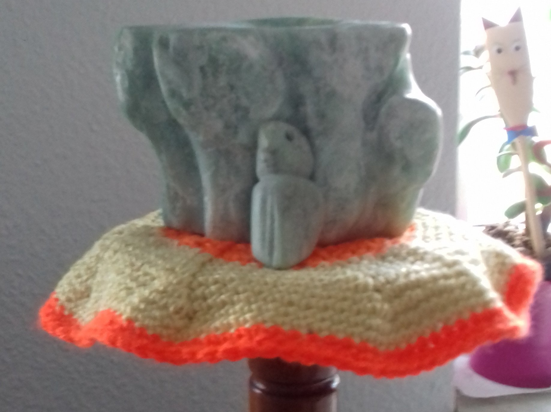 Dekoration aus Speckstein