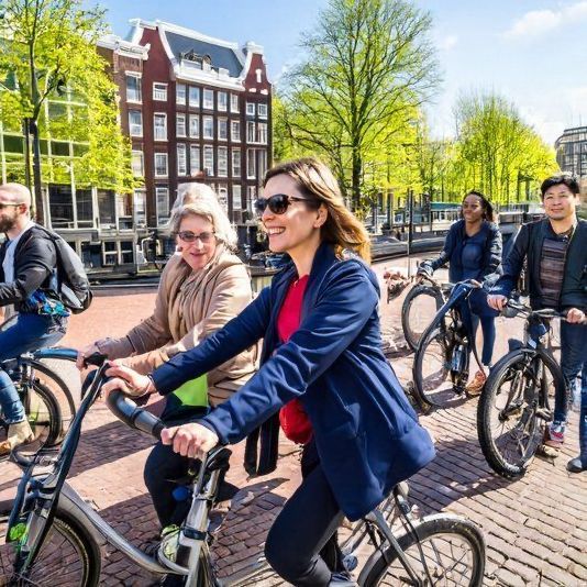 Herzblut individuelle Amsterdam Stadtführungen auf deutsch, in kleinen Gruppen. Privatführungen. Fahrradtouren.