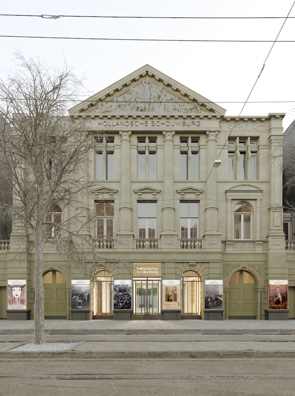 Herzblut Amsterdam Stadtführungen, auf deutsch, kleine Gruppen. Privatführungen. Fahrradtouren. Hollandse Schouwburg