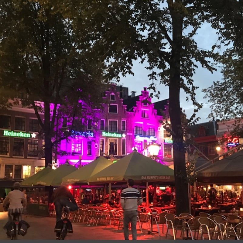 Herzblut Amsterdam Stadtführungen, auf deutsch, kleine Gruppen. Privatführungen. Fahrradtouren. Leidseplein