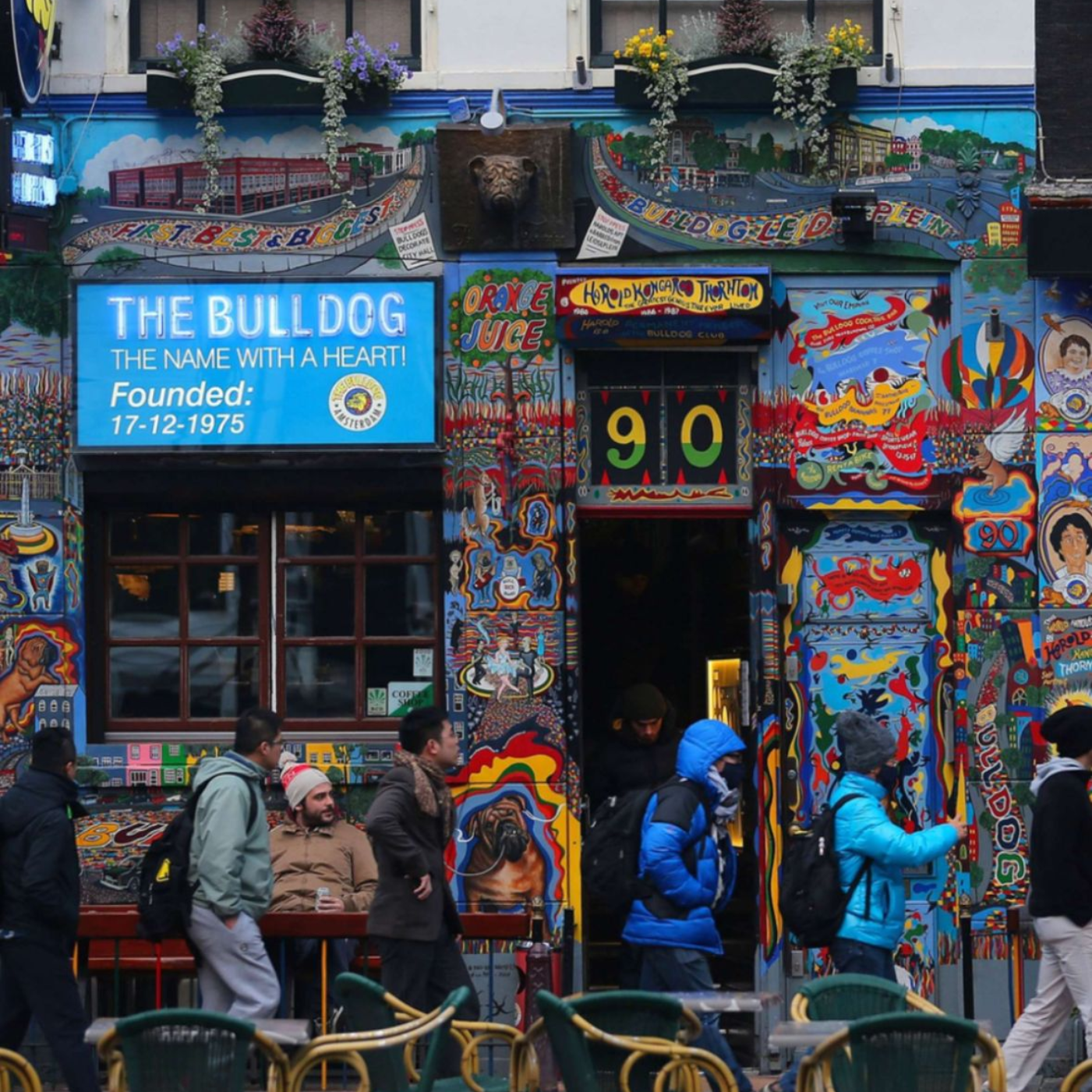 Herzblut Stadtfuehrungen Amsterdam, Coffeeshop, Bulldog, Rotlicht