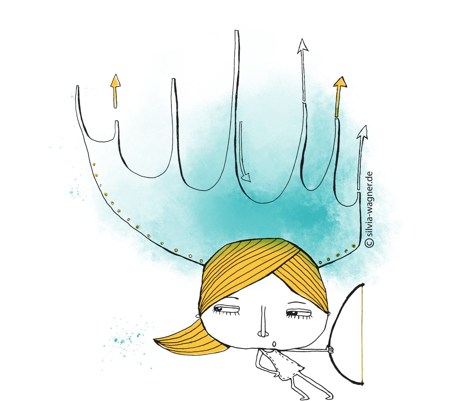 Illustration Amor Silvia Wagner