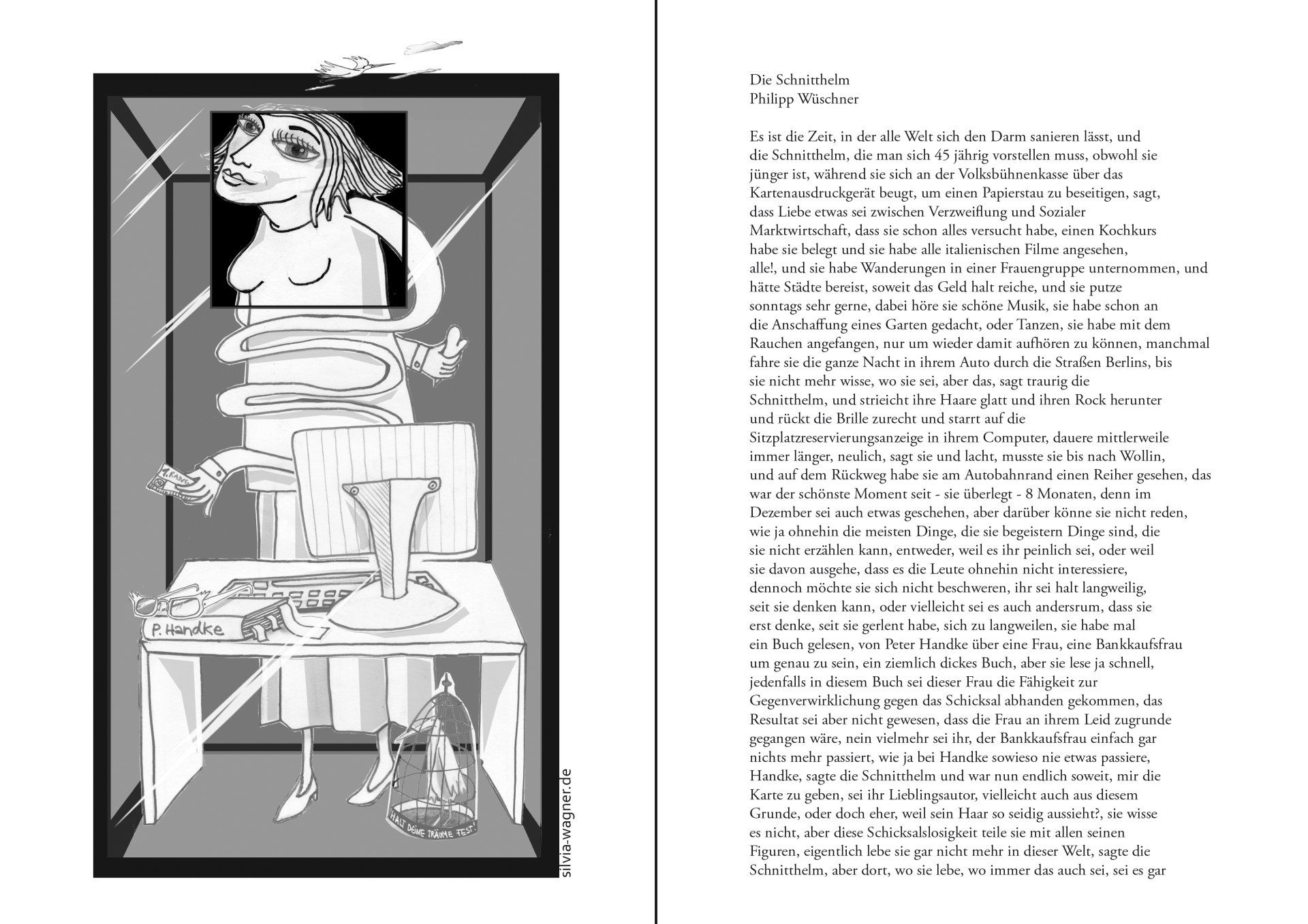 Illustration, Zeitschrift, Silvia Wagner