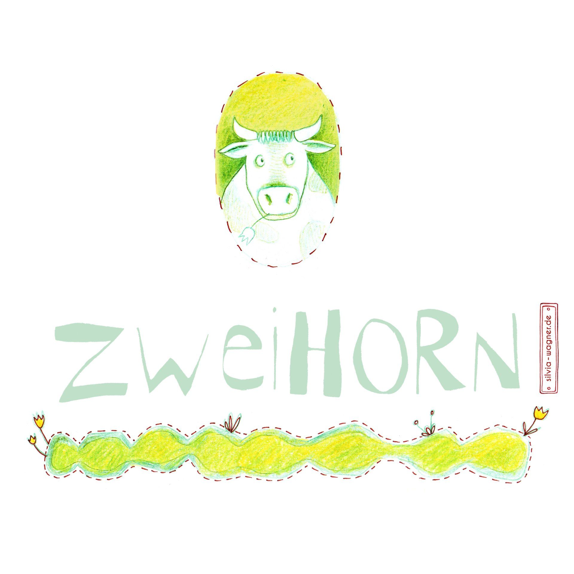 Silvia Wagner, Freiburg, Illustration, Illustratorin, Editorial, Zeichnung, Tier, Cartoon, Einhorn