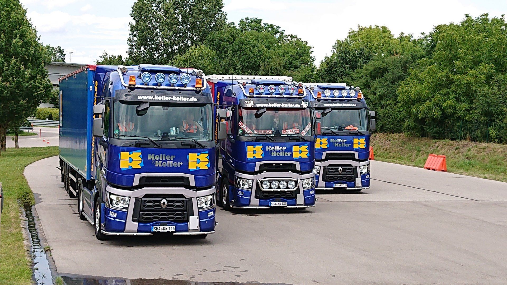 Keller Keller Spedition GmbH Co KG Fuhrpark Umwelt