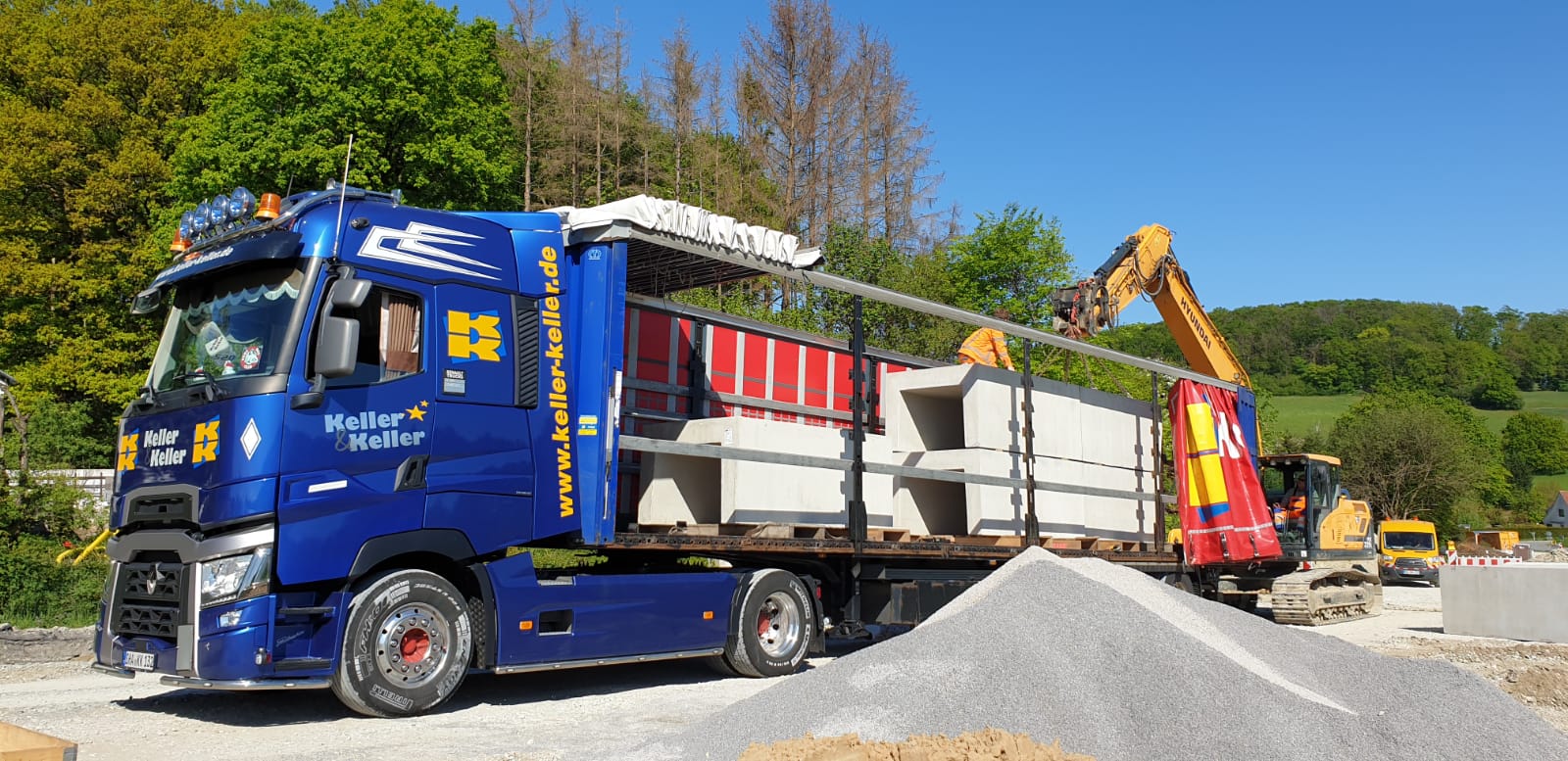 Keller Keller Spedition GmbH Co KG Fuhrpark Umwelt